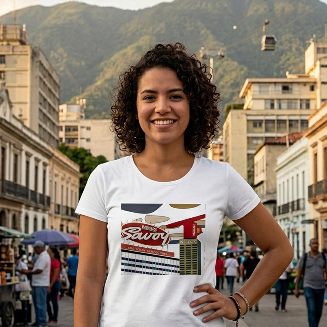 Franela Savoy de Diseño Exclusivo | Ropa de Autor de Tradición Venezolana