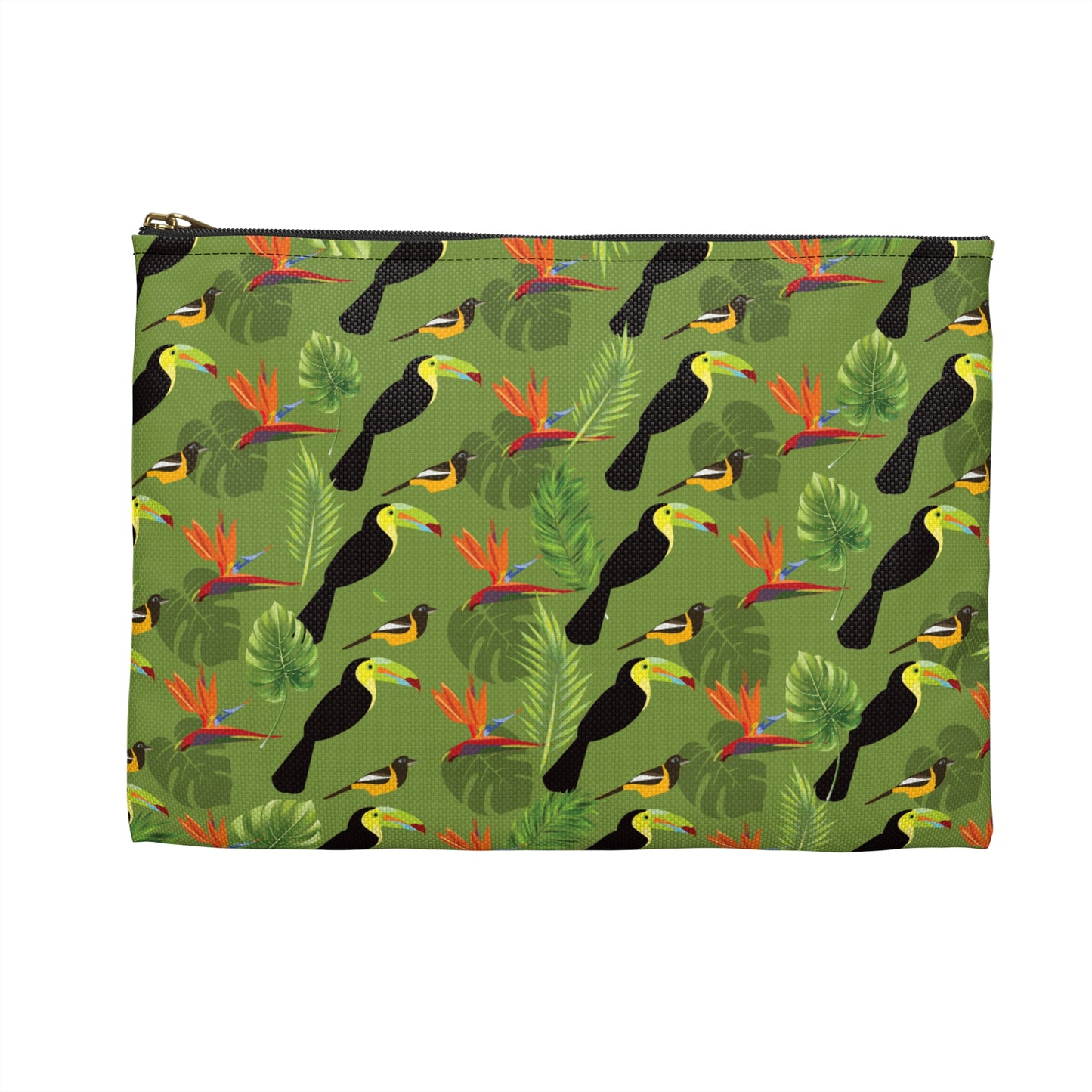 Tropical Birds Accessory Pouch