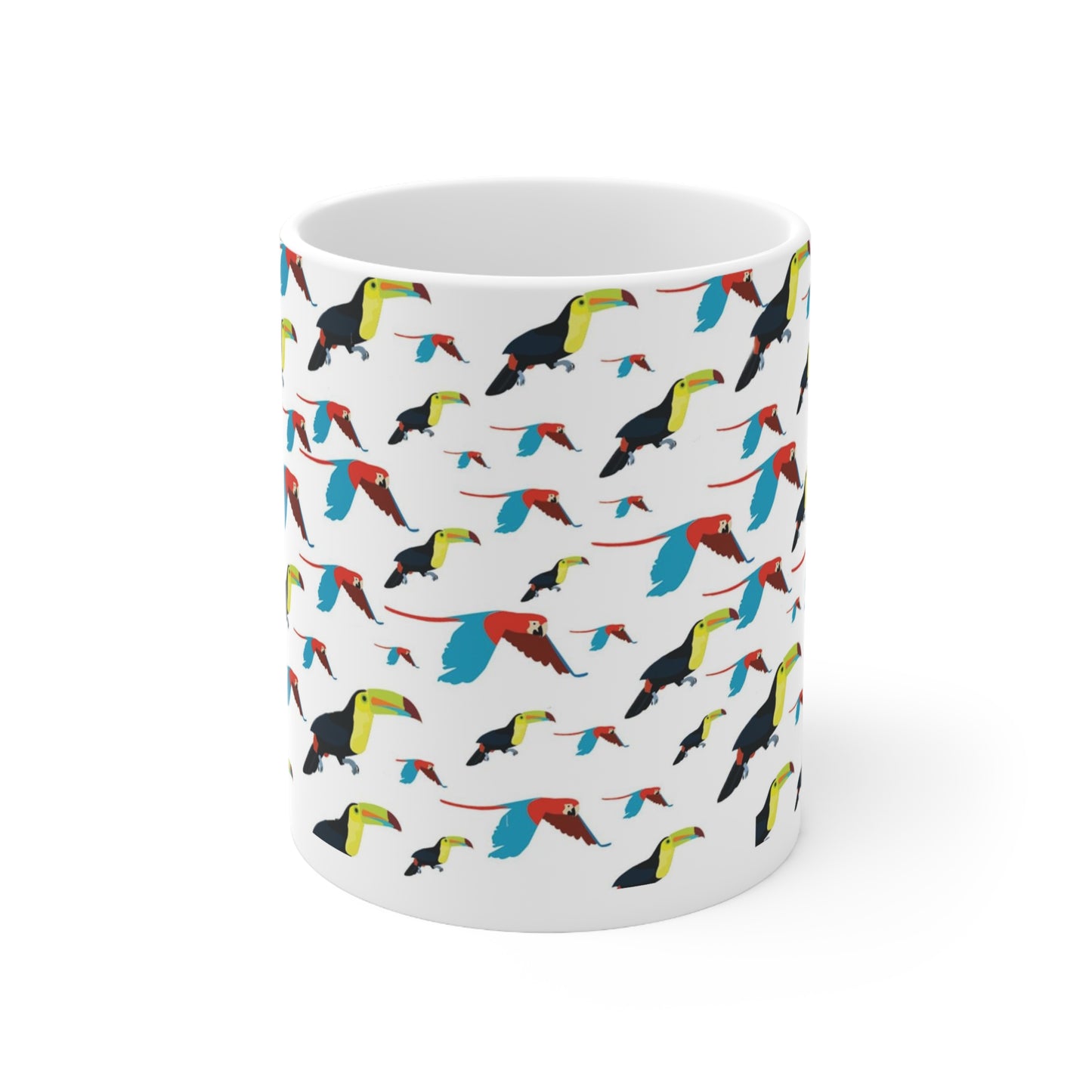 Guacamayas y Tucanes Ceramic Mug 11oz
