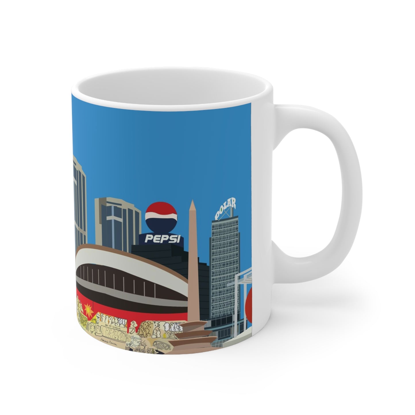 Zapata Ceramic Mug 11oz