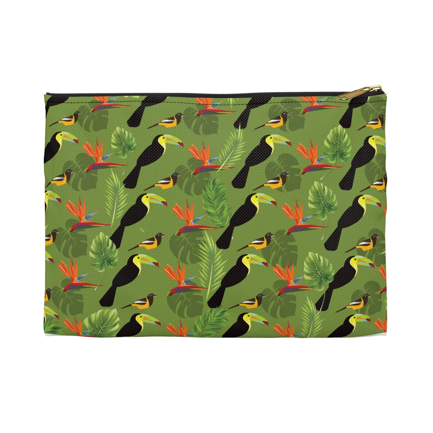 Tropical Birds Accessory Pouch