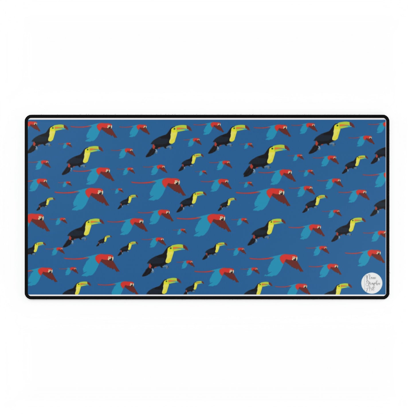 Desk Mats Tropical Birds