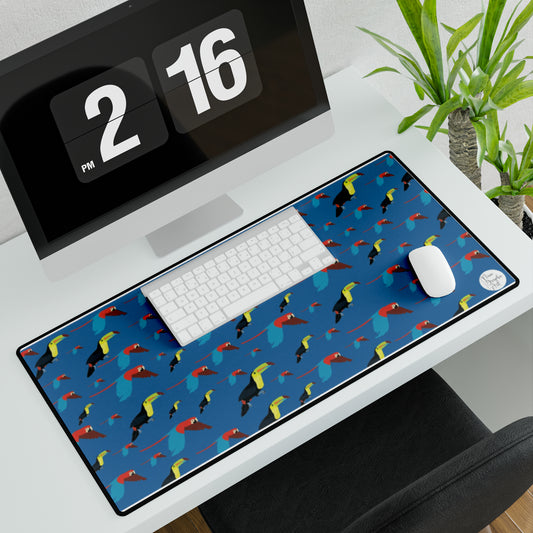 Desk Mats Tropical Birds