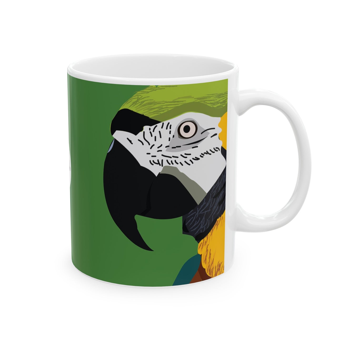 Guacamaya Ceramic Mug 11oz