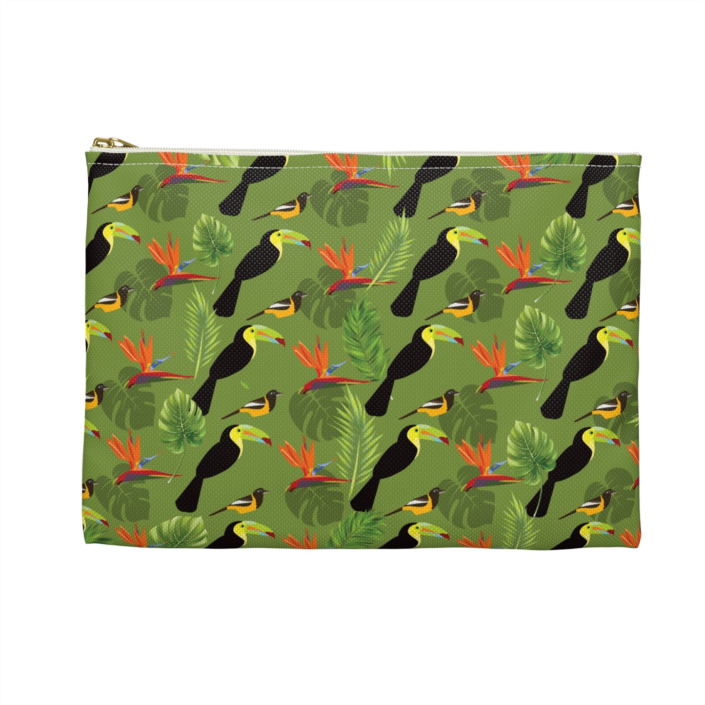 Tropical Birds Accessory Pouch