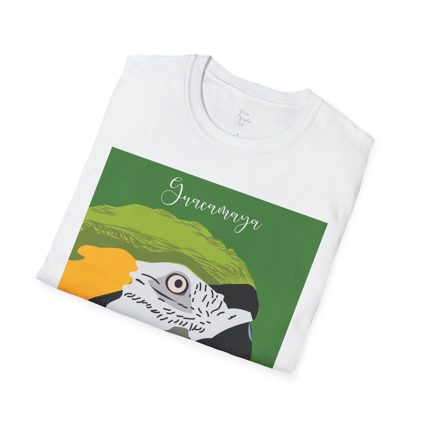 Macaw Bird T-Shirt — Venezuelan Tropical Parrot Design
