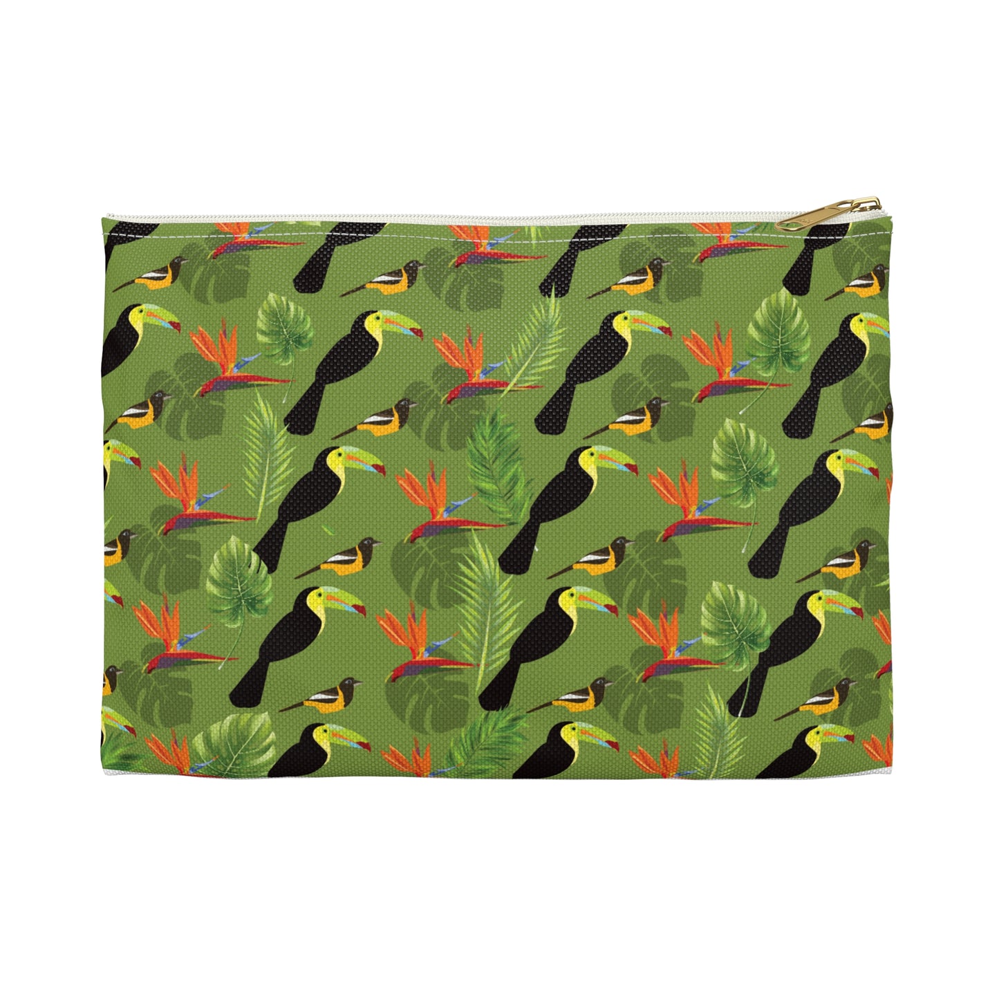 Tropical Birds Accessory Pouch