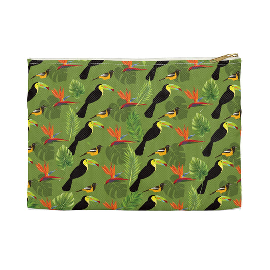 Tropical Birds Accessory Pouch