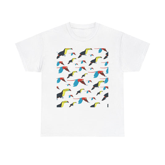 Pattern Guacamayas y Tucanes Cotton Tee