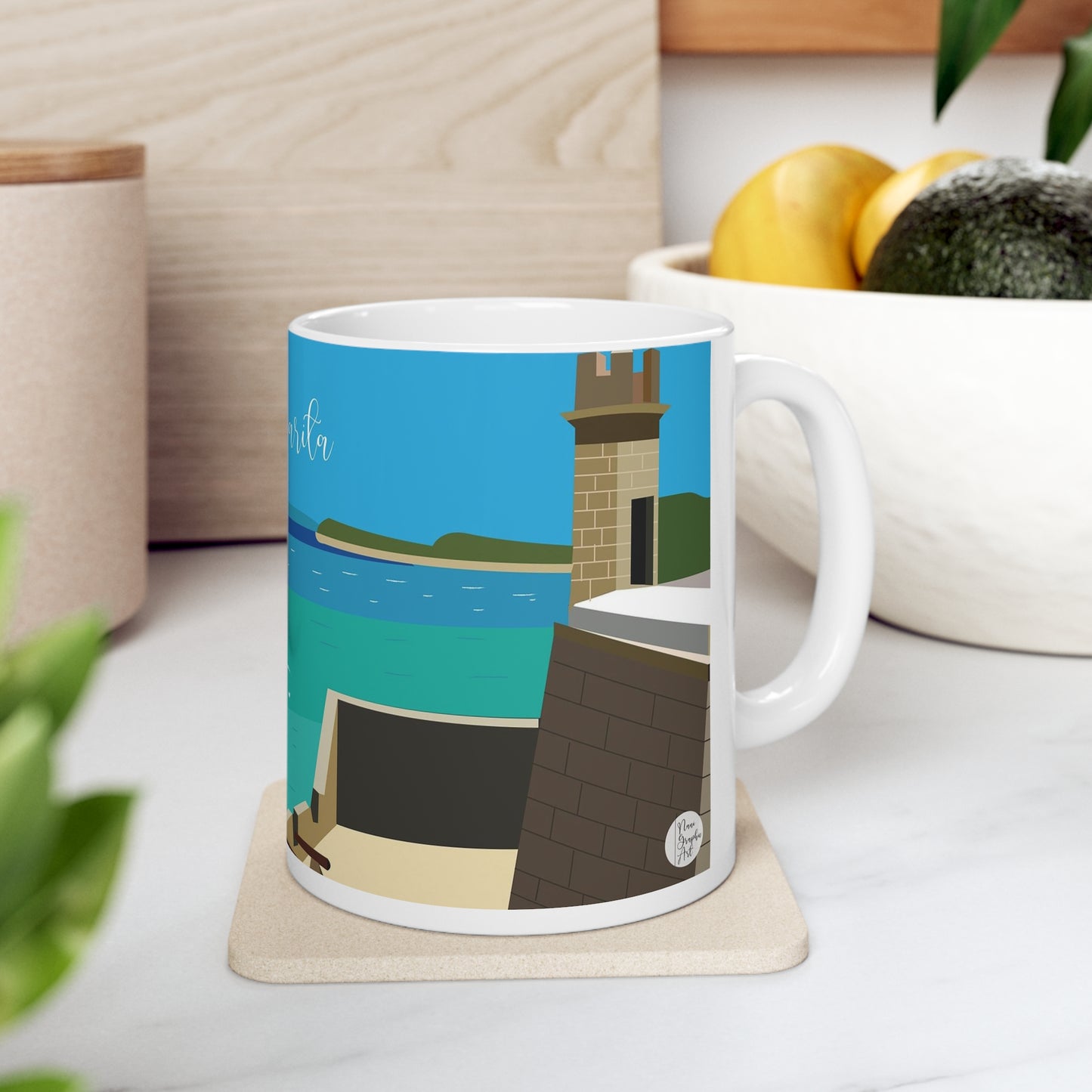 Pampatar Ceramic Mug 11oz