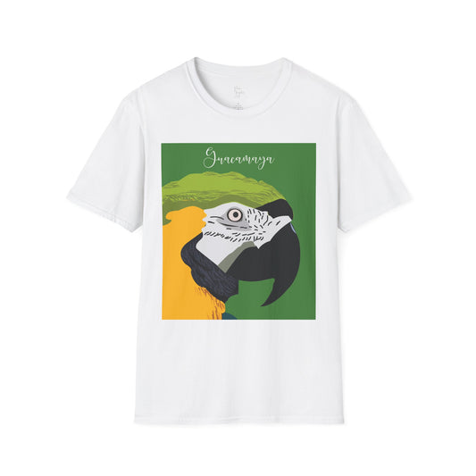 Macaw Bird T-Shirt — Venezuelan Tropical Parrot Design