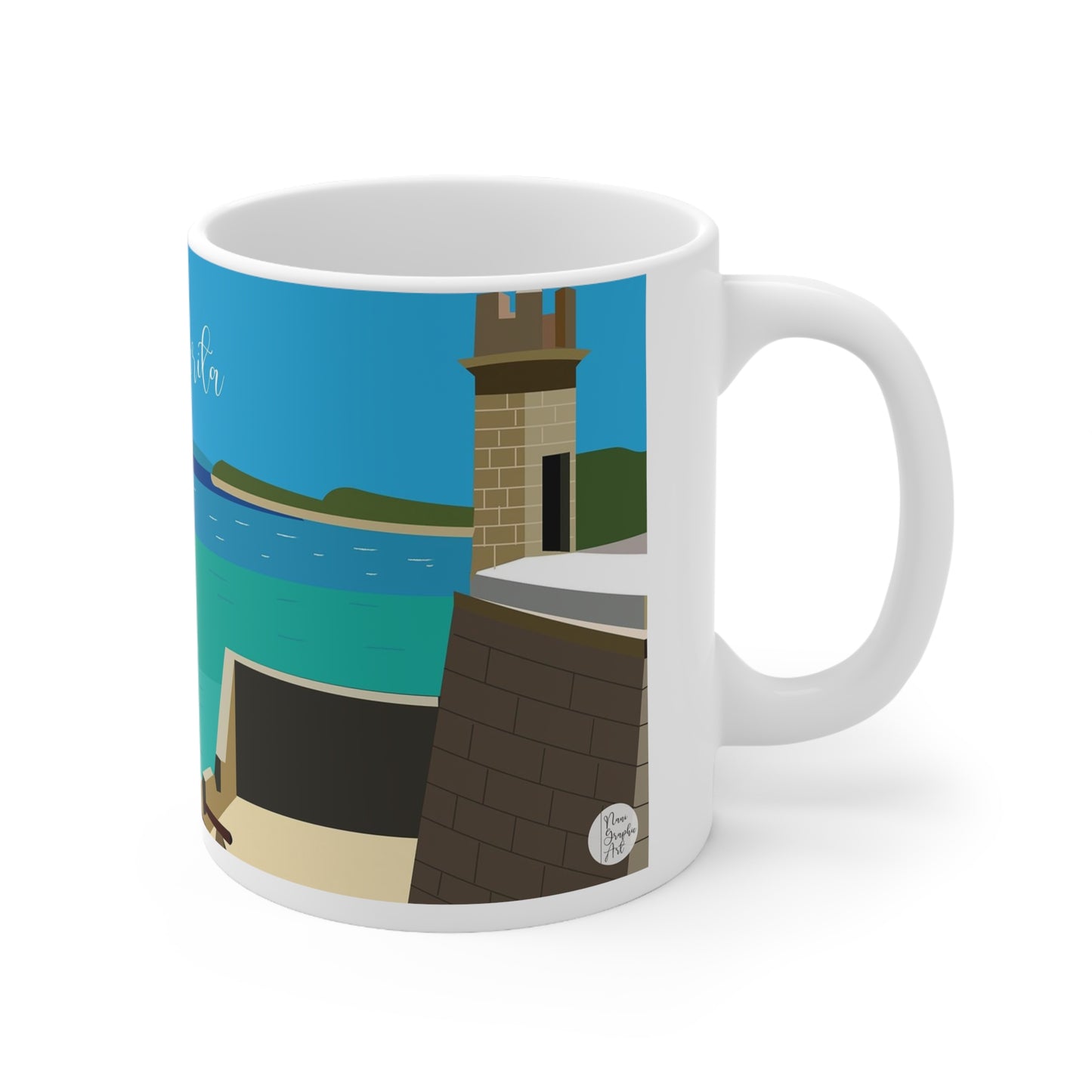 Pampatar Ceramic Mug 11oz
