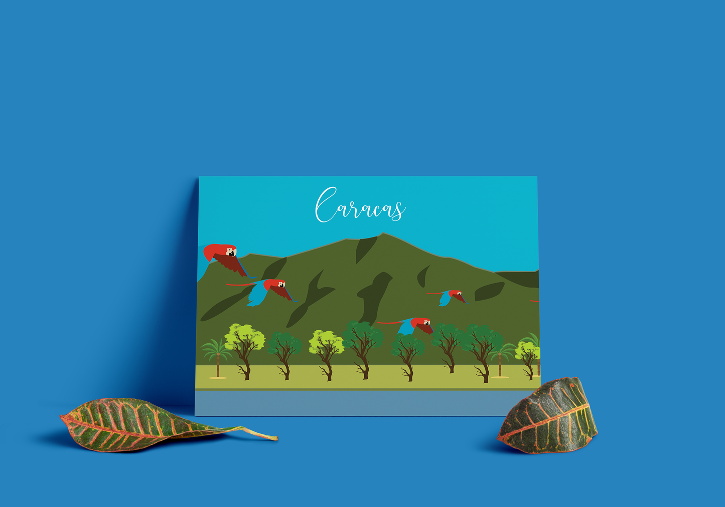 Poster de Caracas Venezuela | Ilustración de Arte Venezolano para Regalo