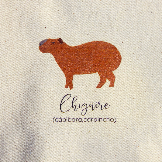 Estuche Chigüire: Icono de la Fauna Venezolana - Hecho a Mano