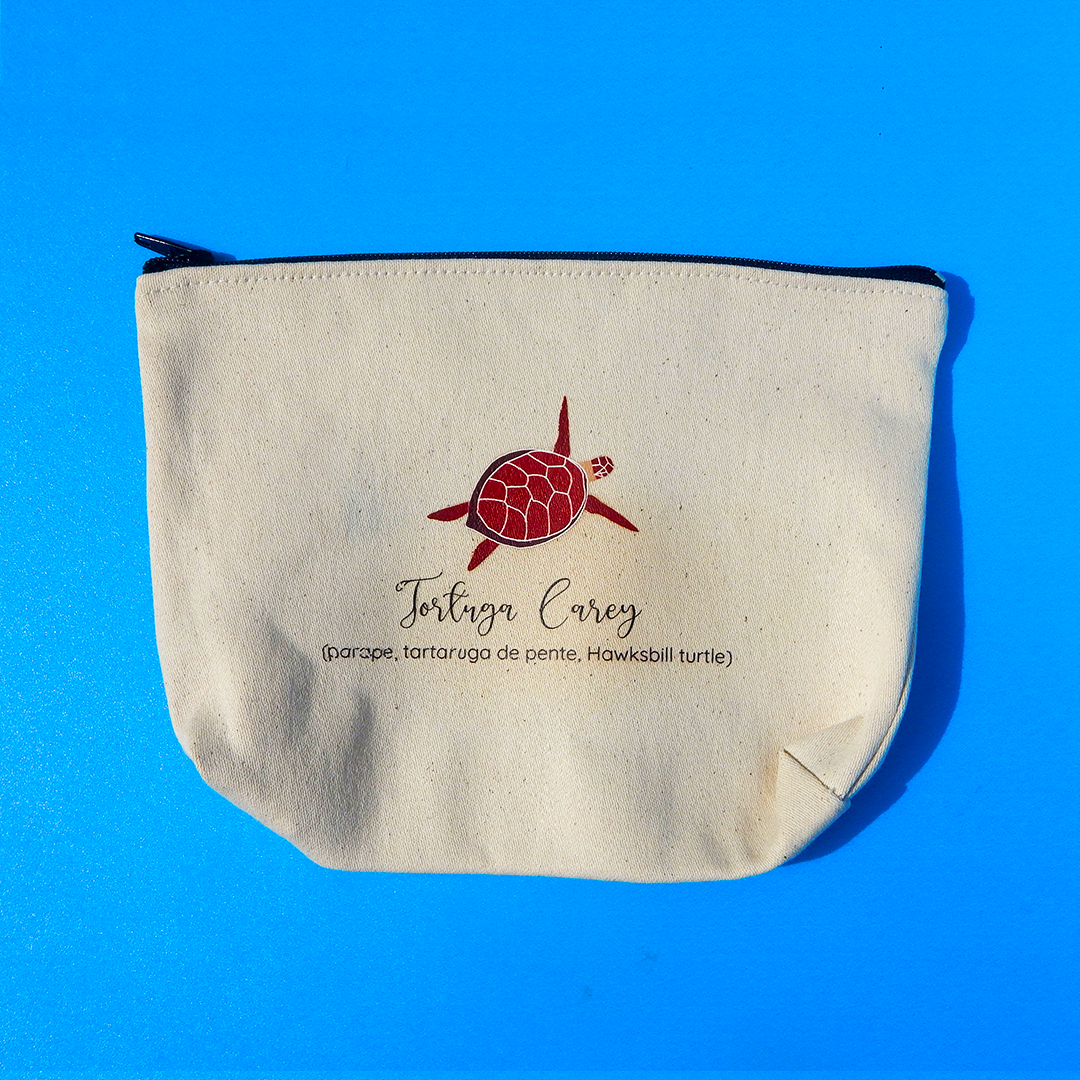 Estuche Multiusos Diseño Tortuga Carey - Estuche de Tela Estampado