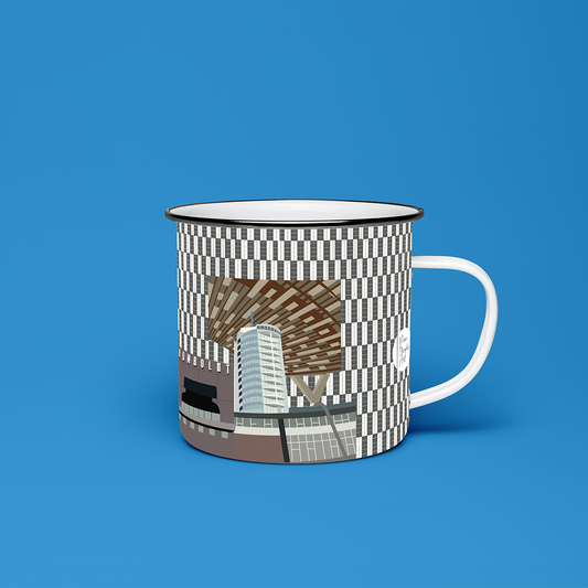 Taza de Peltre Hotel Humboldt | Diseño Arquitectónico Ávila | NaniGraphicart