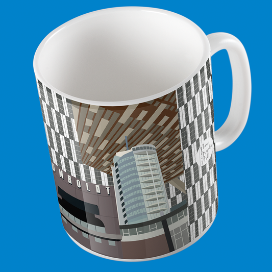Taza de Cerámica Hotel Humboldt - Diseño Ilustrado de El Ávila