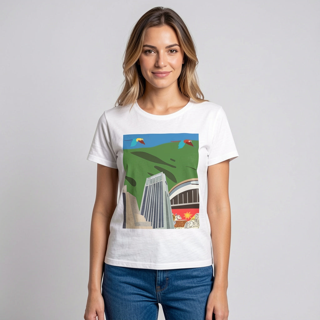 Franela Iconos Caracas | Diseño Venezolano | NaniGraphicart