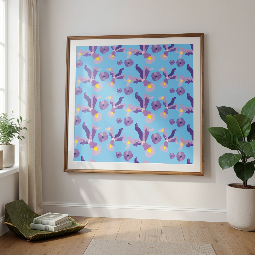 Poster de Orquídeas Tropicales | Arte Botánico para Decoración
