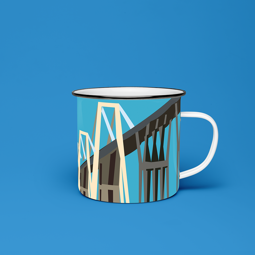 Taza de Peltre Maracaibo | Diseño Exclusivo | Sabor Zuliano
