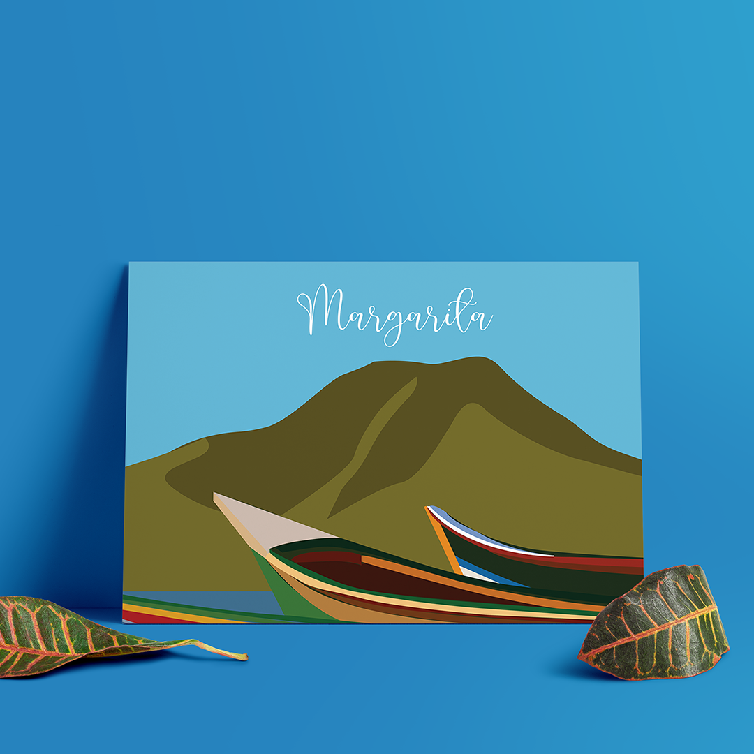 Poster Isla de Margarita Venezuela - Decoración de Pared
