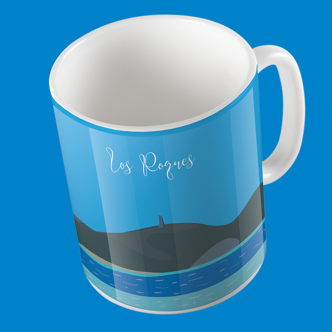 Taza de Cerámica Los Roques (11 oz) – El paraíso venezolano en tu taza de café