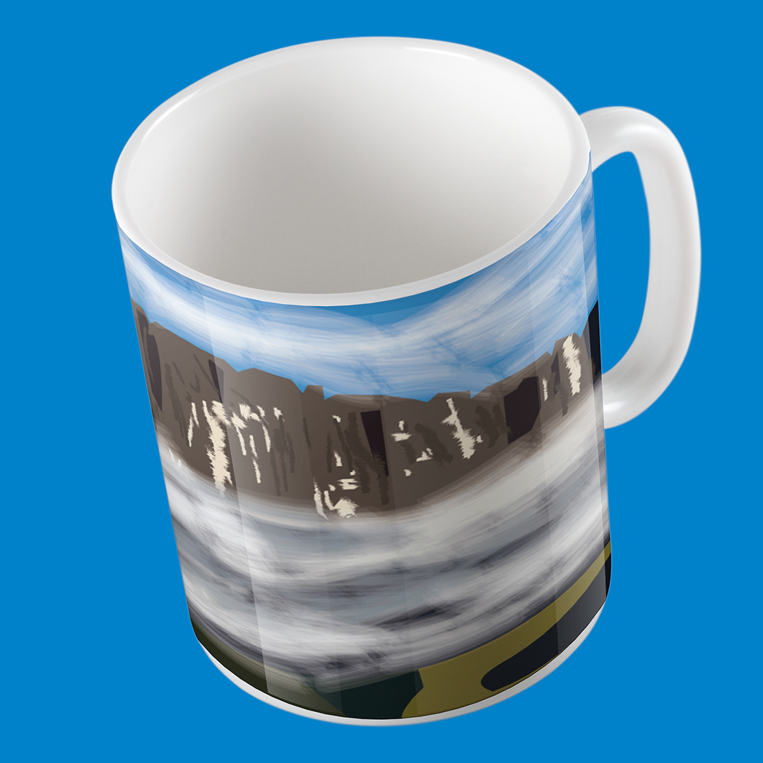 Taza de Cerámica Roraima Tepuy – Regalo Venezolano de la Gran Sabana