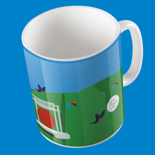 Taza de Cerámica Esfera de Soto – Diseño de Colección Caraqueña