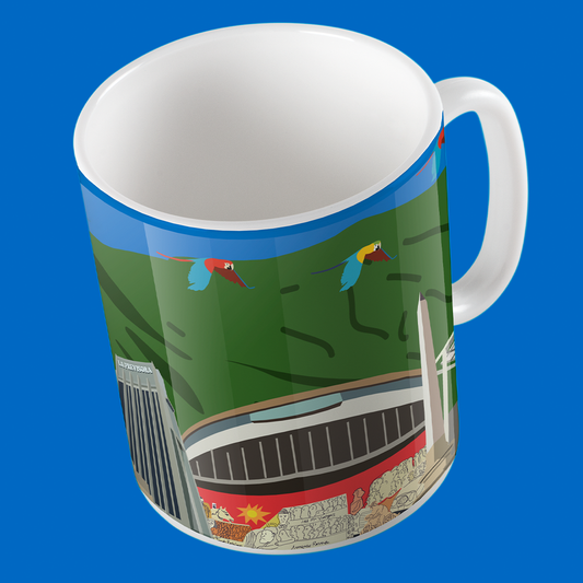 Taza Iconos de Caracas | Diseño Urbano Venezolano | NaniGraphicart