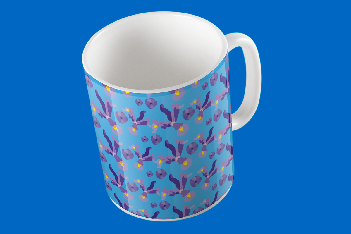 Taza de Cerámica Orquídeas Venezolanas | Arte Floral | NaniGraphicart