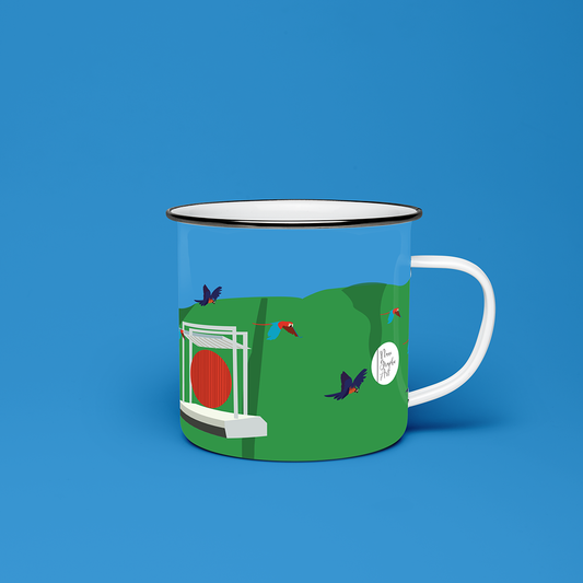 Taza de Peltre Soto | Arte Cinético | Edición Exclusiva