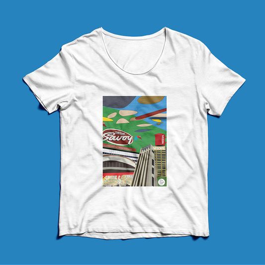 Franela Tríptico Caracas | Camiseta de Diseño Artístico Premium